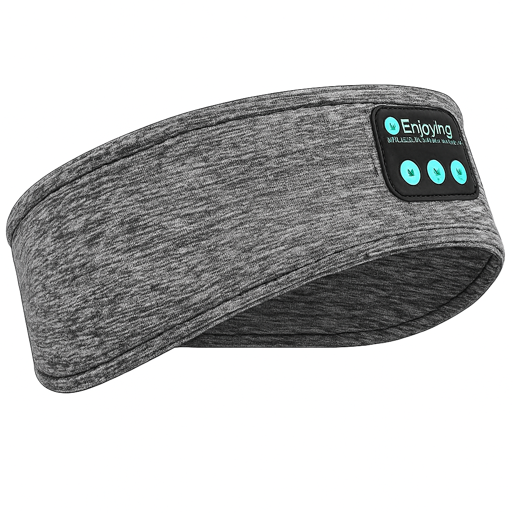 Écouteurs sans fil Bluetooth, musique, sport, masque de sommeil