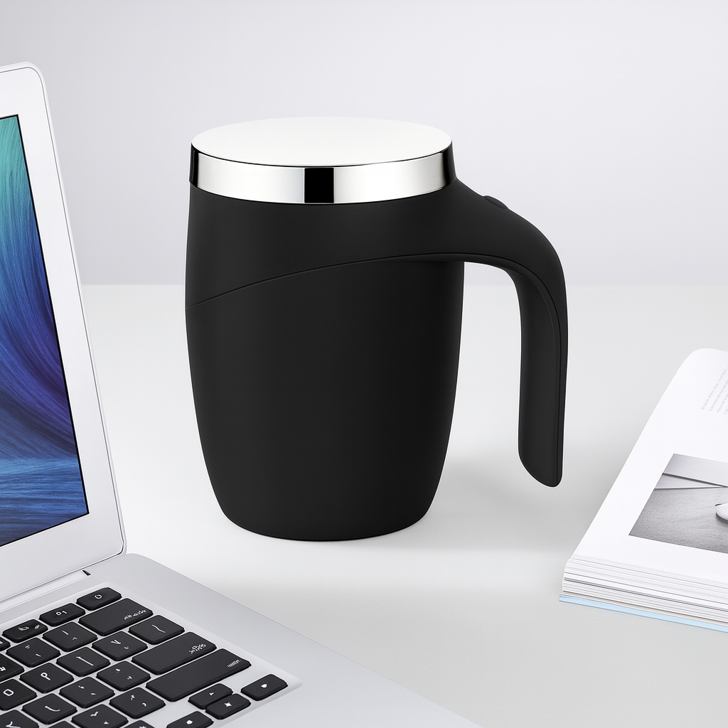 Tasse isotherme - magnétique rotative