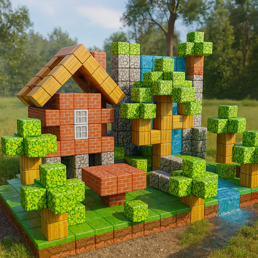 Apprendre les blocs de construction magnétiques