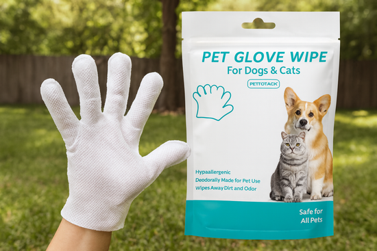 Gant de nettoyage pour animaux de compagnie