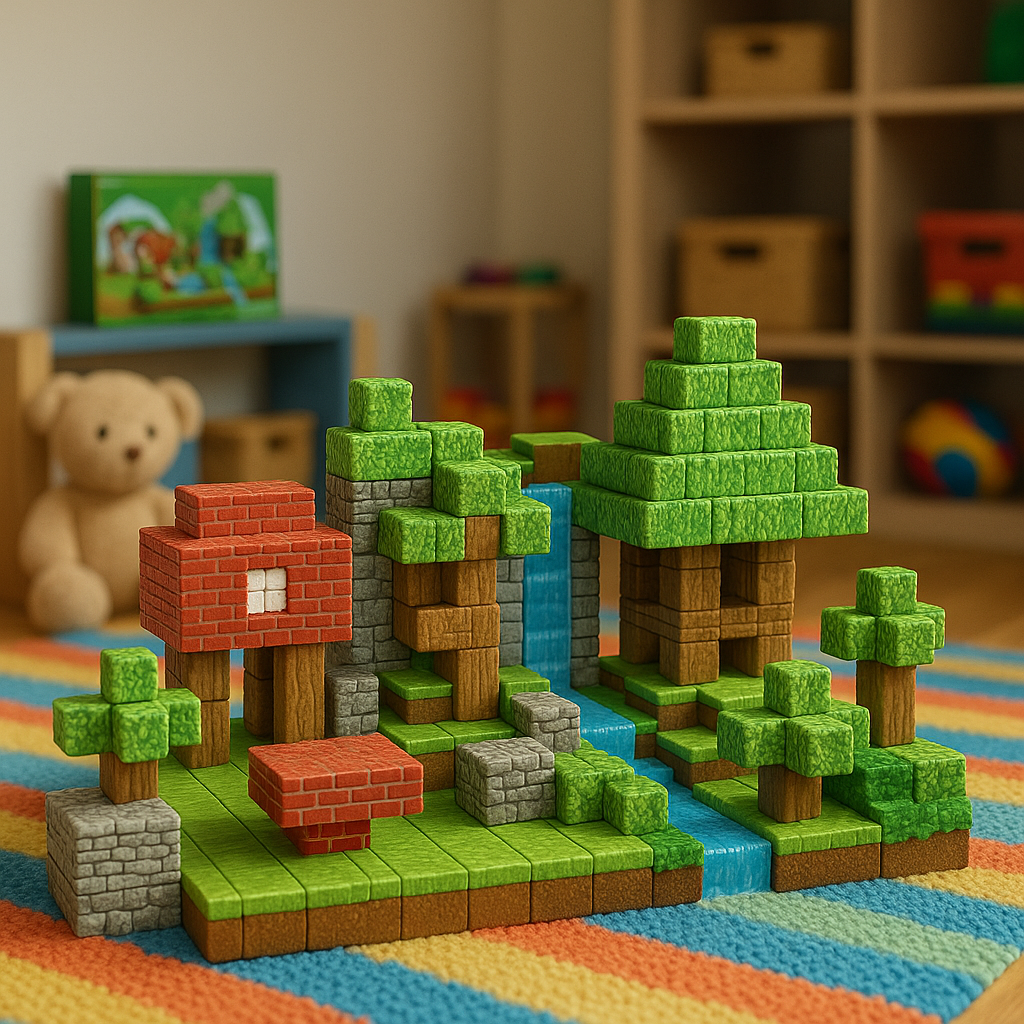 Apprendre les blocs de construction magnétiques