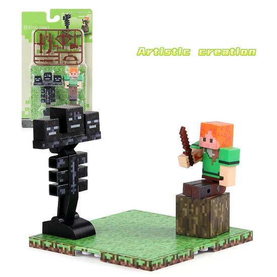Ensembles personnages de blocs de construction magnétiques pour enfants