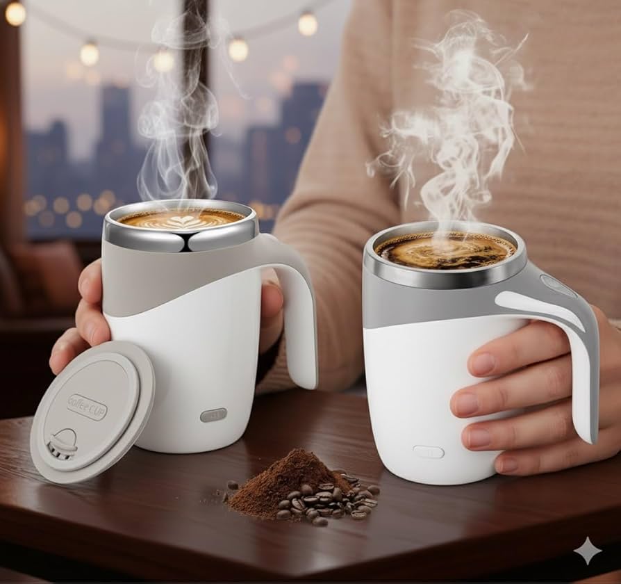 Tasse isotherme  - magnétique rotative