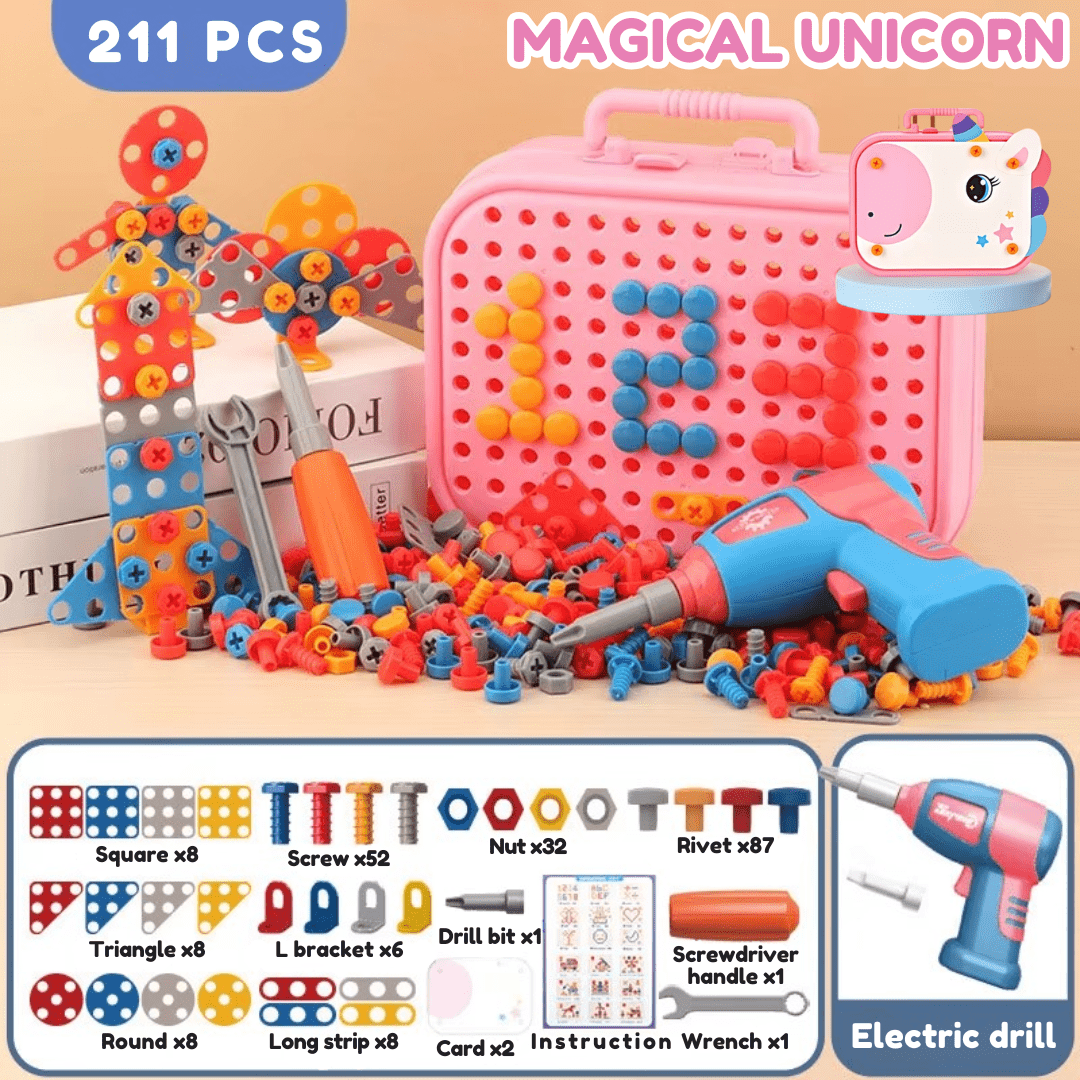 Petit ingénieur - Coffret d'outils à monter soi-même
