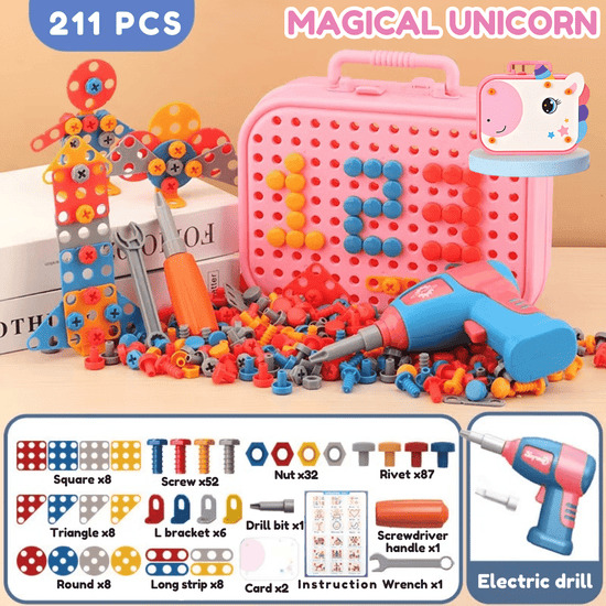 Petit ingénieur - Coffret d'outils à monter soi-même
