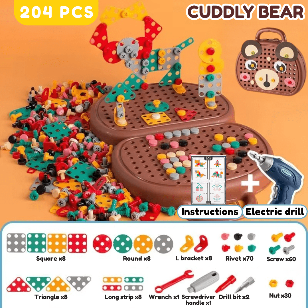 Petit ingénieur - Coffret d'outils à monter soi-même